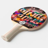 modern und farbenfroh LOGO trendy Tischtennis Schläger (Vorderseite)