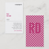 Modern und klar visitenkarte (Vorne/Hinten)