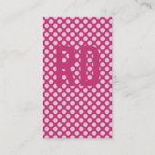 Modern und klar visitenkarte (Rückseite)