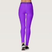 modern und Lila Leggings (Rückseite)