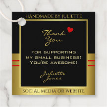 Modern und Niedlich - Schwarz mit Goldrahmen Viele