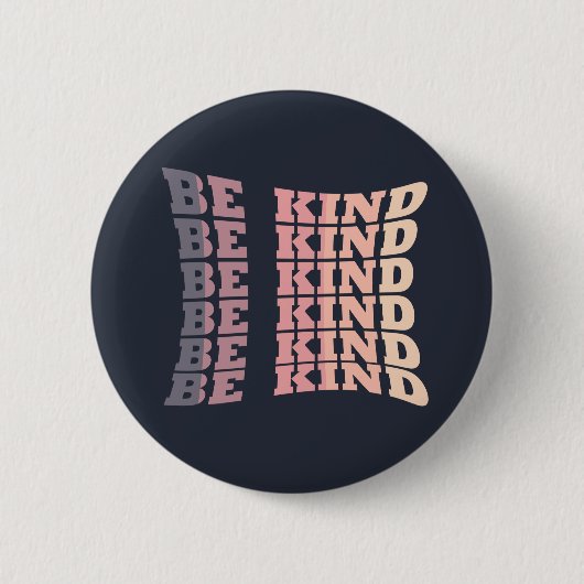 modern und stilvoll eingerichtet sein button (Vorderseite)