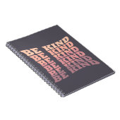 modern und stilvoll eingerichtet sein notizblock (Rechte Seite)