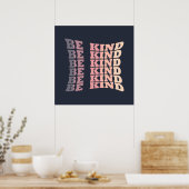 modern und stilvoll eingerichtet sein poster (Küche)