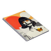 Modern | "Ungesprochene Wörter" Notebook-Journal Notizblock (Rechte Seite)