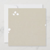 Modern Union Einladung (Rückseite)