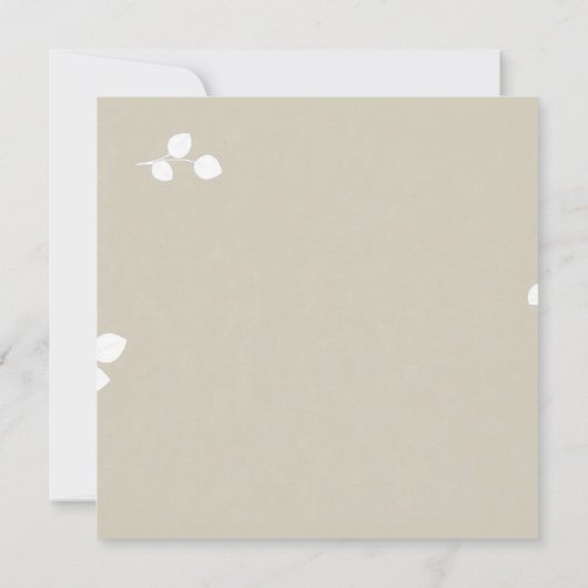 Modern Union Einladung (Rückseite)