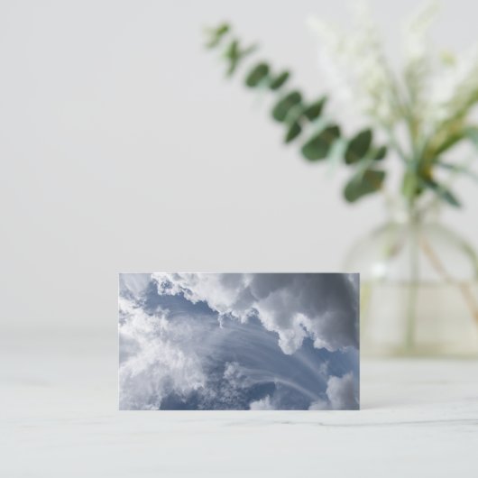 Modern  Unique Work Visitenkarte (Stehend Vorderseite)