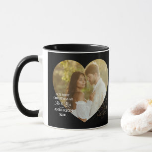 Modern Unser erstes Weihnachten als Herr und Frau  Tasse