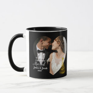 Modern Unser erstes Weihnachten als verheiratetes  Tasse