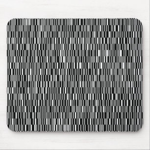 Modern, urban, contemporary geometric pattern art mousepad