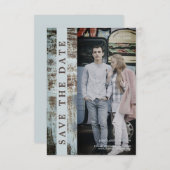 Modern Urban Grunge Romantic Engaged Couple (Vorne/Hinten)