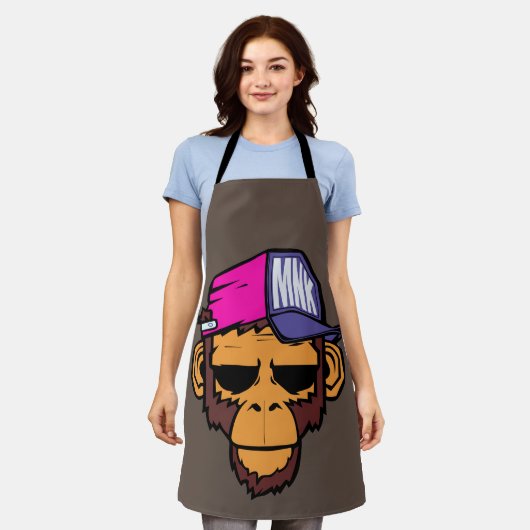 Modern Urban Monkey Schürze (Getragen)