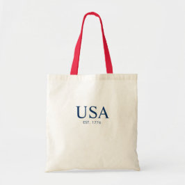 Modern USA Gegründet 1776 Tragetasche