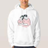Modern Valentine Day Quotes Hoodie (Vorderseite)