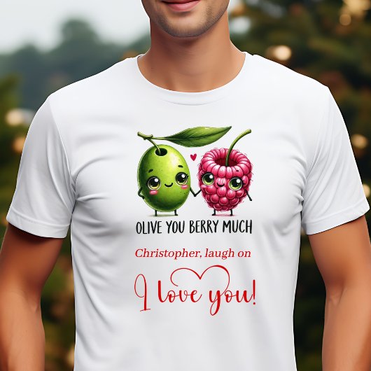 Modern Valentine Funny Food Love Quote T-Shirt