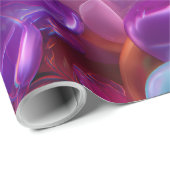 Modern Valentine Wrapping Paper– Abstract Colorful Geschenkpapier (Rolleneckpunkt)
