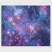 Modern Valentine Wrapping Paper– Abstract Colorful Geschenkpapier (Flach)