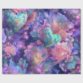 Modern Valentine Wrapping Paper– Abstract Colorful Geschenkpapier