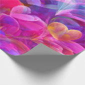 Modern Valentine Wrapping Paper– Abstract Colorful Geschenkpapier (Ecke)