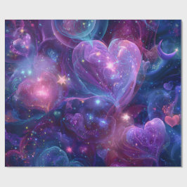 Modern Valentine Wrapping Paper– Abstract Colorful Geschenkpapier