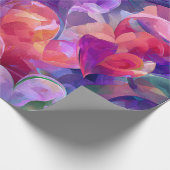 Modern Valentine Wrapping Paper– Abstract Colorful Geschenkpapier (Ecke)
