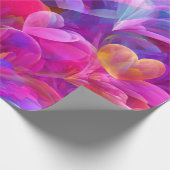 Modern Valentine Wrapping Paper– Abstract Colorful Geschenkpapier (Ecke)
