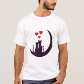 Modern Valentines Day Quotes T-Shirt (Vorderseite)