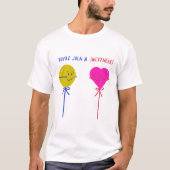 Modern Valentines Day Quotes T-Shirt (Vorderseite)