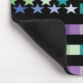 MODERN VERSION MULTICOLOR USA/EEUU FLAG MASANSER MOUSEPAD (Ecke)