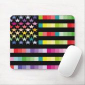MODERN VERSION MULTICOLOR USA/EEUU FLAG MASANSER MOUSEPAD (Mit Mouse)