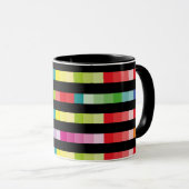 MODERN VERSION MULTICOLOR USA/EEUU FLAG MASANSER TASSE (VorderseiteRechts)