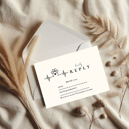 Modern Vet Med Graduation Party RSVP Karte