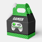 Modern Video Game Birthday Party Geschenkschachtel (Vorderseite)