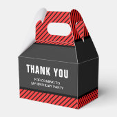 Modern Video Game Birthday Party Geschenkschachtel (Rückseite)