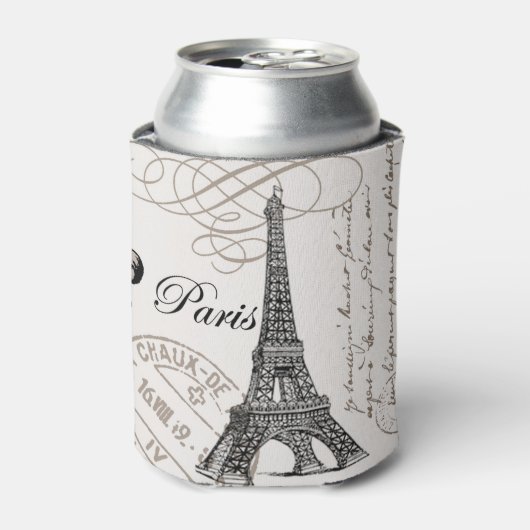MODERN VINTAG EIFFEL TOWER DOSENKÜHLER (Kanne Vorderseite)
