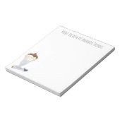 Modern Vintag Ice Creme Notizblock (Rotiert)