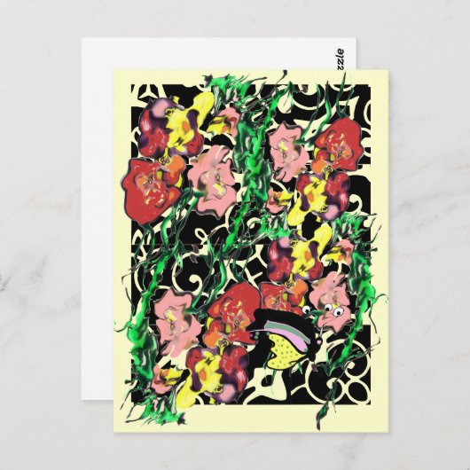 MODERN VINTAG POSTKARTE (Vorne/Hinten)