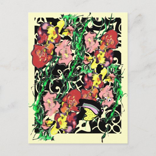 MODERN VINTAG POSTKARTE (Vorderseite)