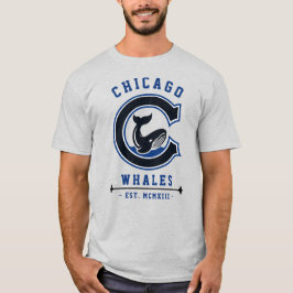 Modern Vintage Chicago Whales Est. T-Shirt
