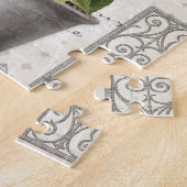 Modern Vintage french farmhouse flower garden Puzzle (Seite)