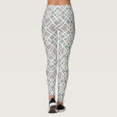 Modern Vintage Geometric Leggings (Rückseite)