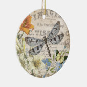 Modern Vintch French Draquelly Keramikornament (Rechts)