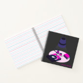 Modern Vinyl Coffee Personalized Notebook Notizblock (Innenseite)