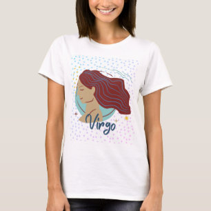 Modern Virgo Woman Zodiac T - Shirt