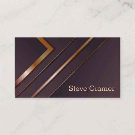 Modern Visitenkarte (Vorderseite)