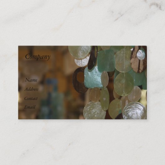 Modern Visitenkarte (Vorderseite)