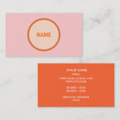 Modern Visitenkarte (Vorne/Hinten)