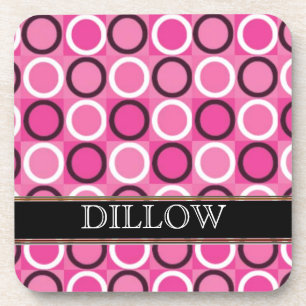 MODERN Vorlage für Personalisierten Kork-Untersetz Untersetzer