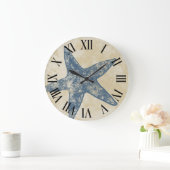 Modern Wall Clock - Starfish Clock Große Wanduhr (Zuhause)